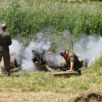 Výstřel z 7,5 cm Panzerabwehrkanone 40